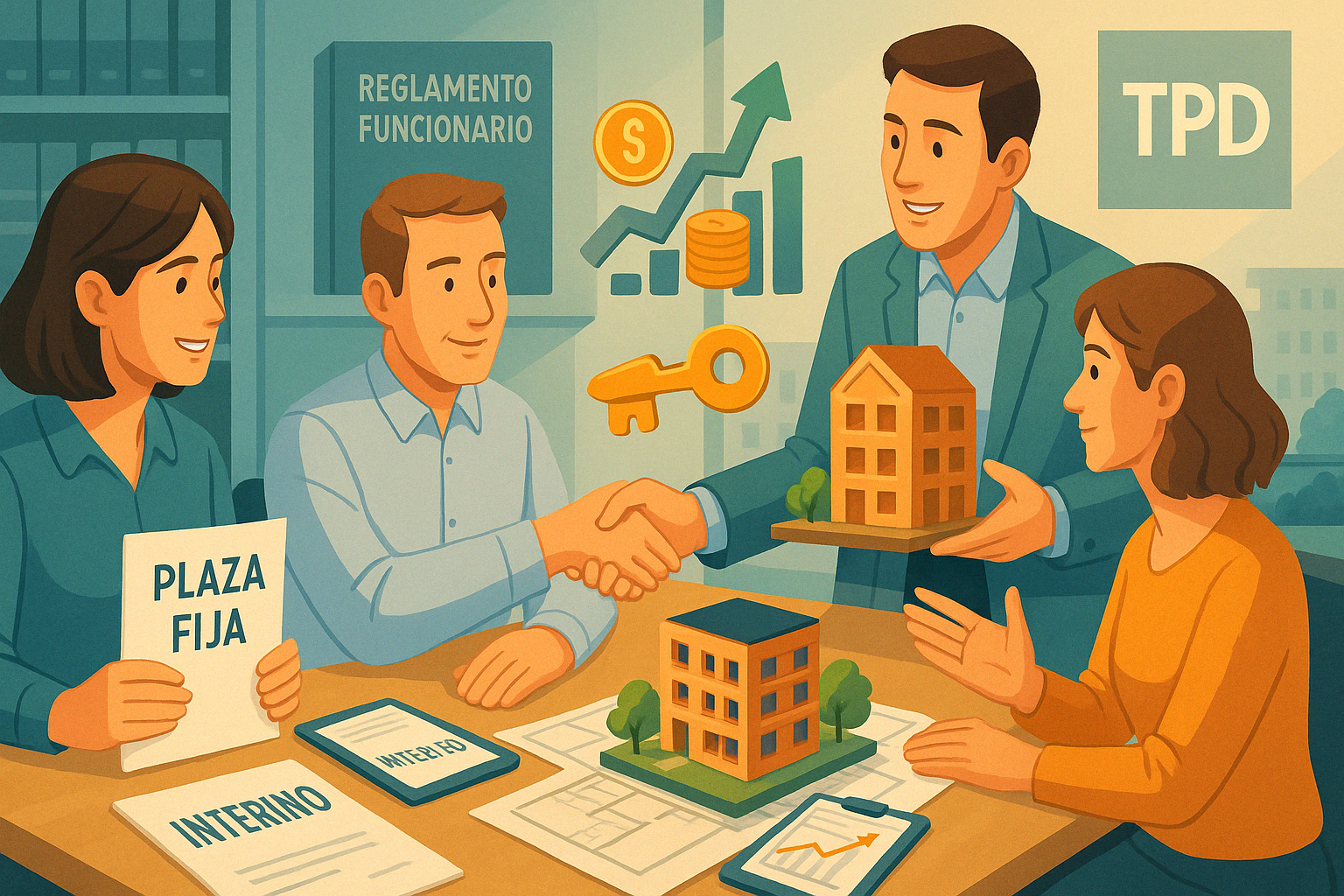 No Todos los Funcionarios Acceden Igual a una Hipoteca 100%: Claves y Alternativas Colaborativas
